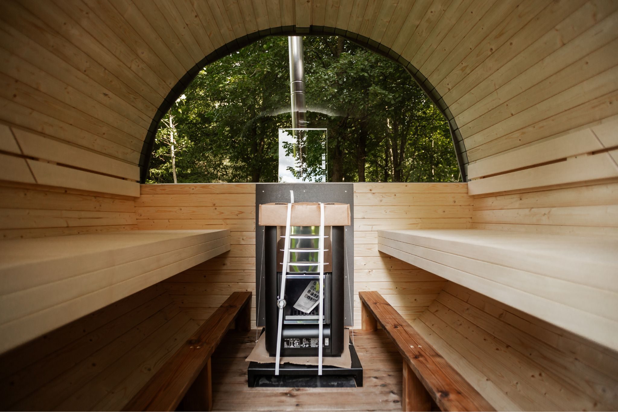 Okrúhla sauna 2M - 4 Okrúhla sauna 2M