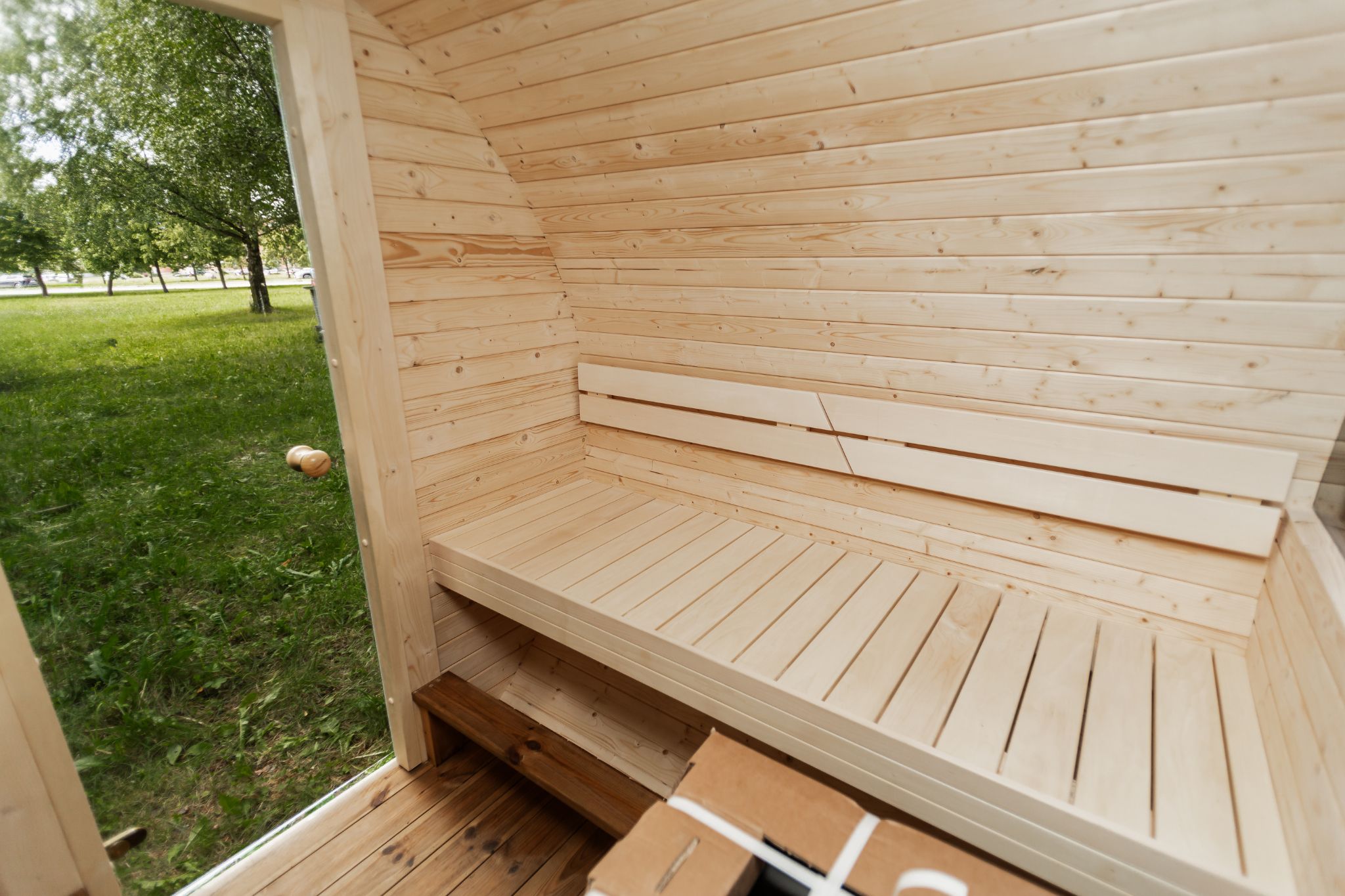 2M okrúhla sauna - 7 Okrúhla sauna 2M
