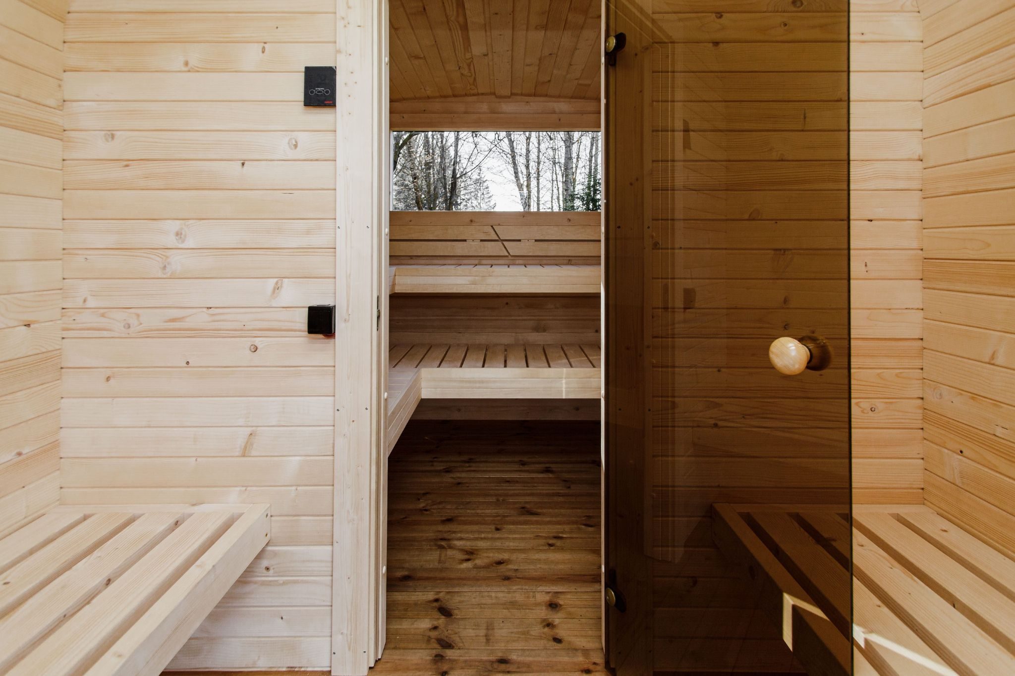 Sauna CUBE 3,5M s predsieňou - 10 Sauna CUBE 3,5M s predsieňou