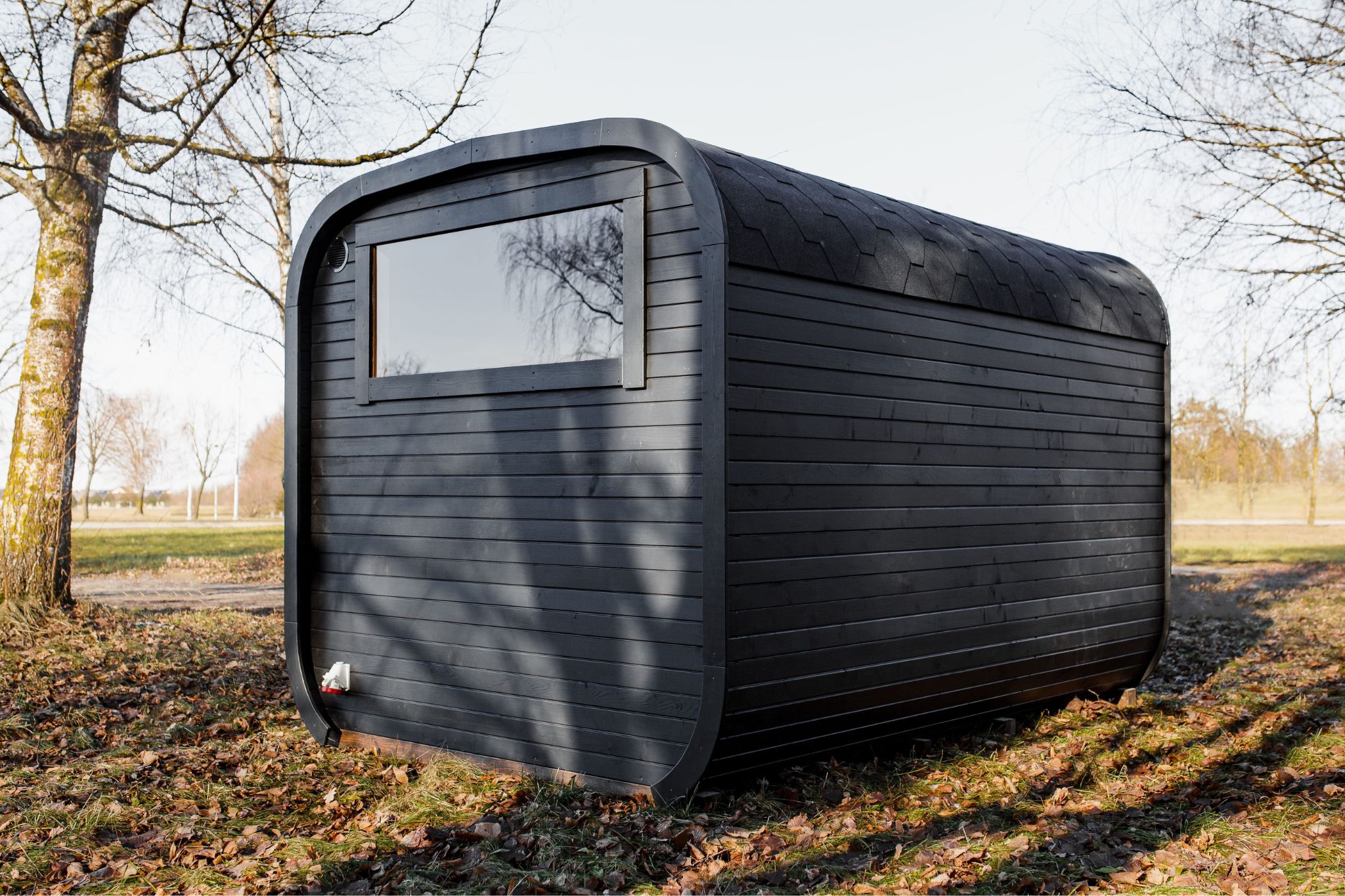 Sauna CUBE 3.5M s predsieňou - 15