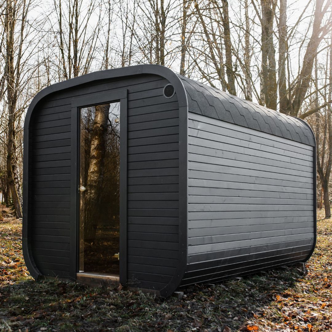 Sauna CUBE 3,5M s predsieňou - 2 Sauna CUBE 3,5M s predsieňou