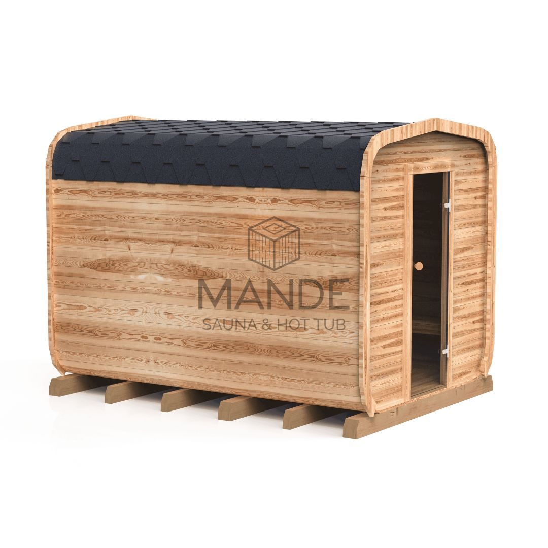 Sauna CUBE 3,5M s predsieňou - 3 Sauna CUBE 3,5M s predsieňou