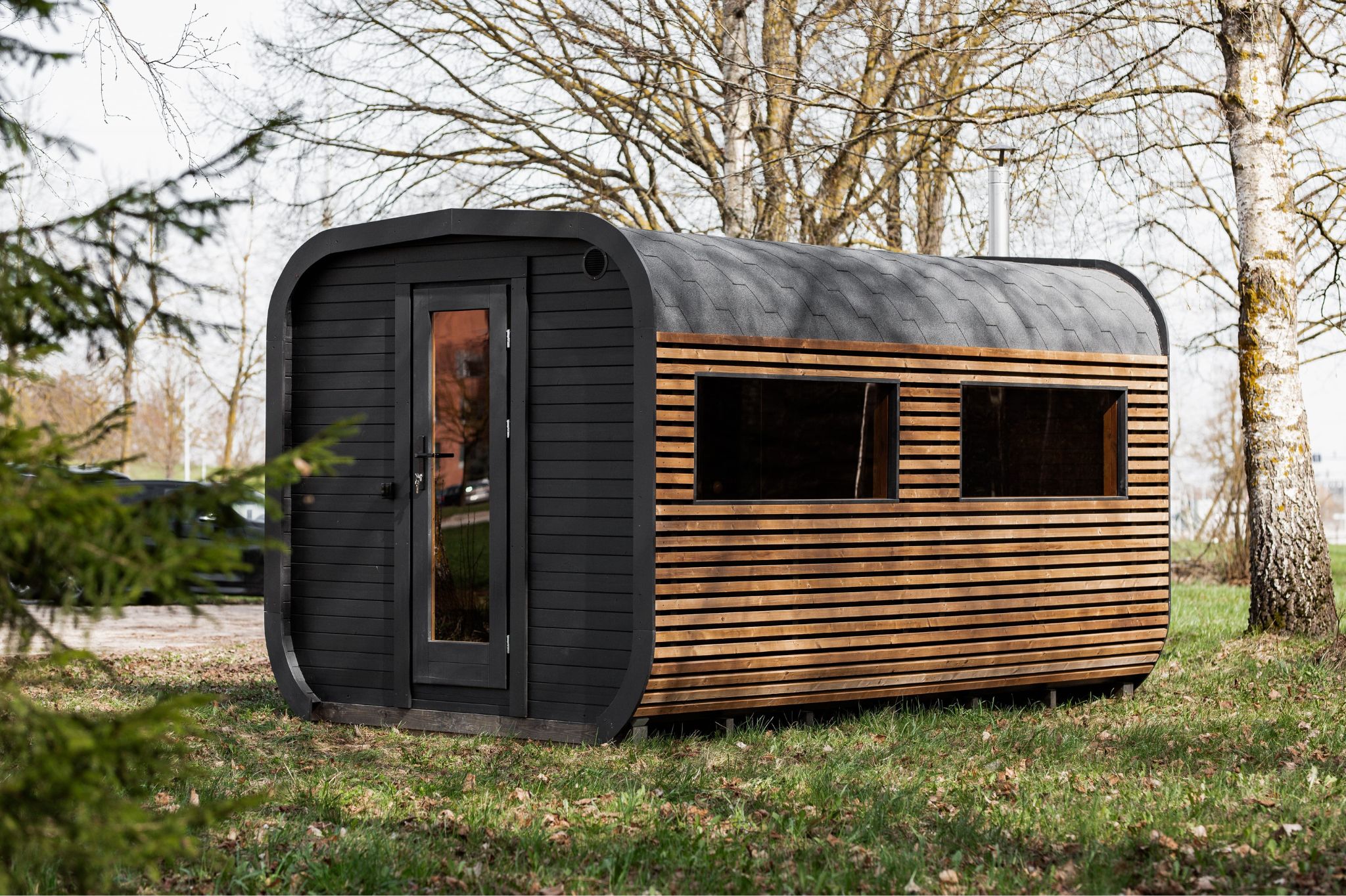 Sauna CUBE 3,5M s predsieňou - 4 Sauna CUBE 3,5M s predsieňou