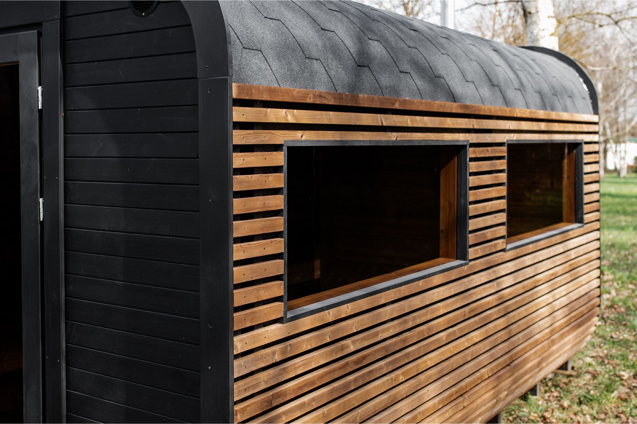 Sauna CUBE 3.5M s predsieňou - 6 Sauna CUBE 3,5M s predsieňou