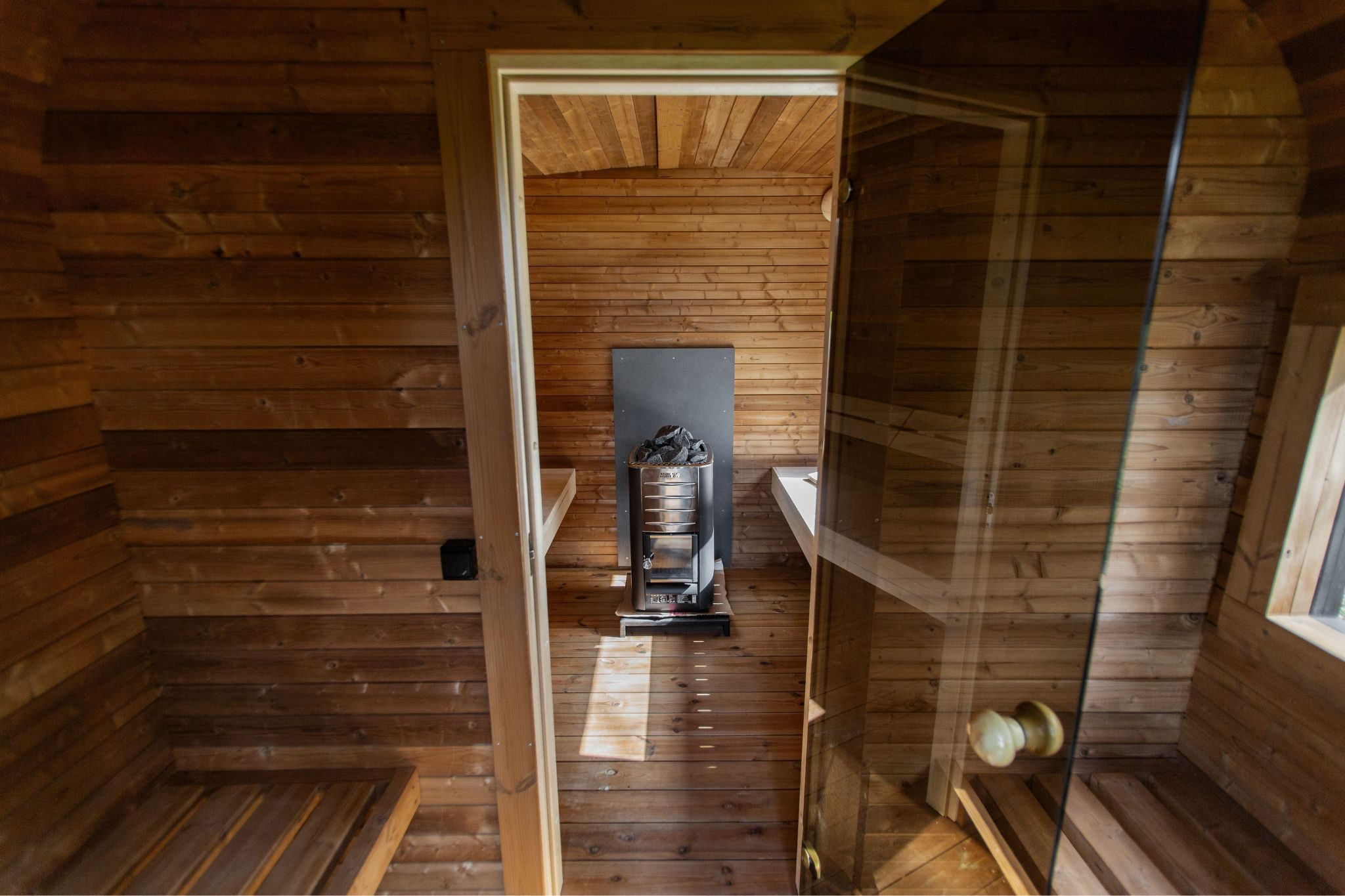Sauna CUBE 3.5M s predsieňou - 7 Sauna CUBE 3,5M s predsieňou