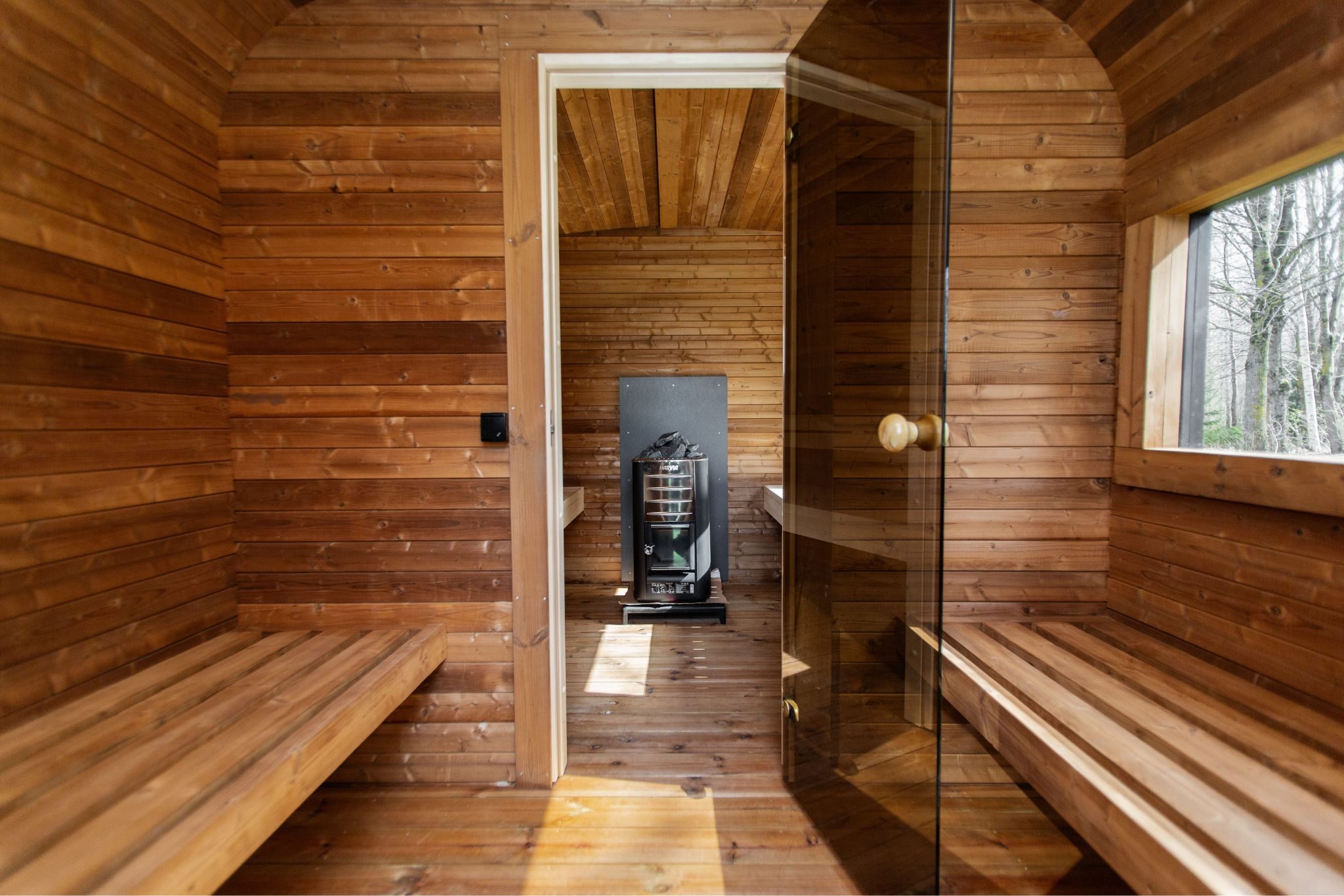 Sauna CUBE 3.5M s predsieňou - 8 Sauna CUBE 3,5M s predsieňou