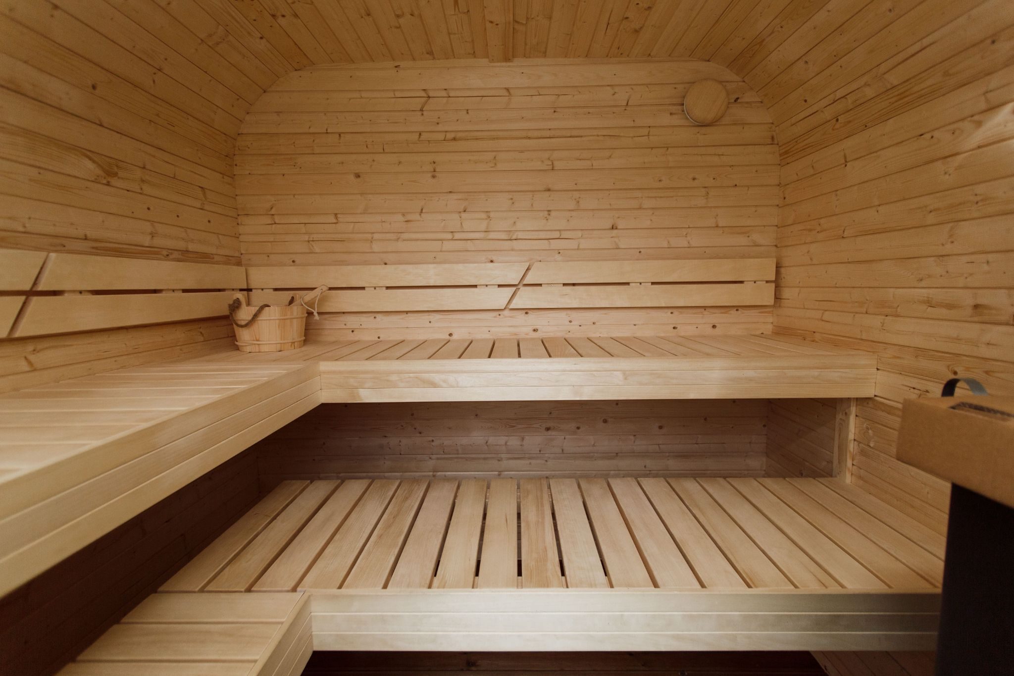 Sauna CUBE 3M s terasou - 10 Sauna CUBE 3M s terasou
