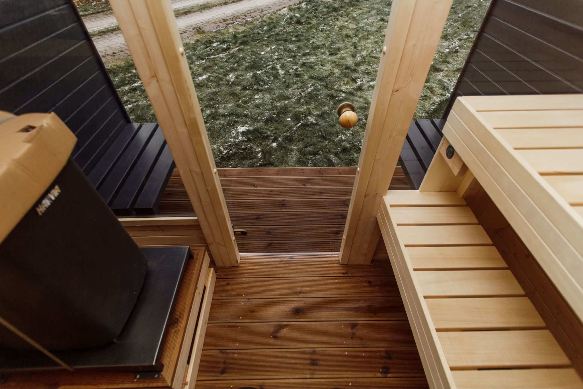 Sauna CUBE 3M s terasou - 17 Sauna CUBE 3M s terasou