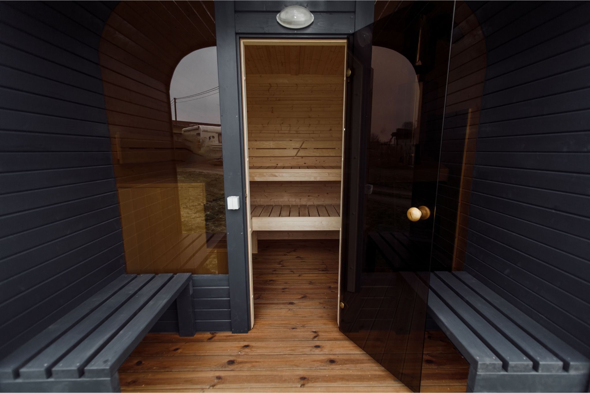 Sauna CUBE 3M s terasou - 18 Sauna CUBE 3M s terasou