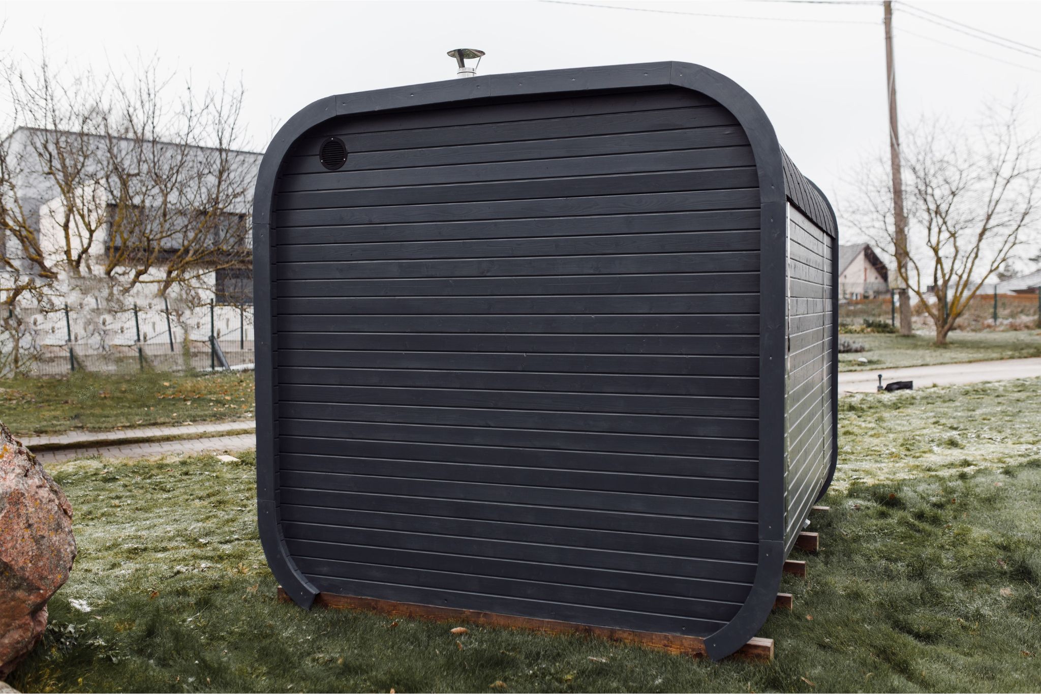 Sauna CUBE 3M s terasou - 8 Sauna CUBE 3M s terasou