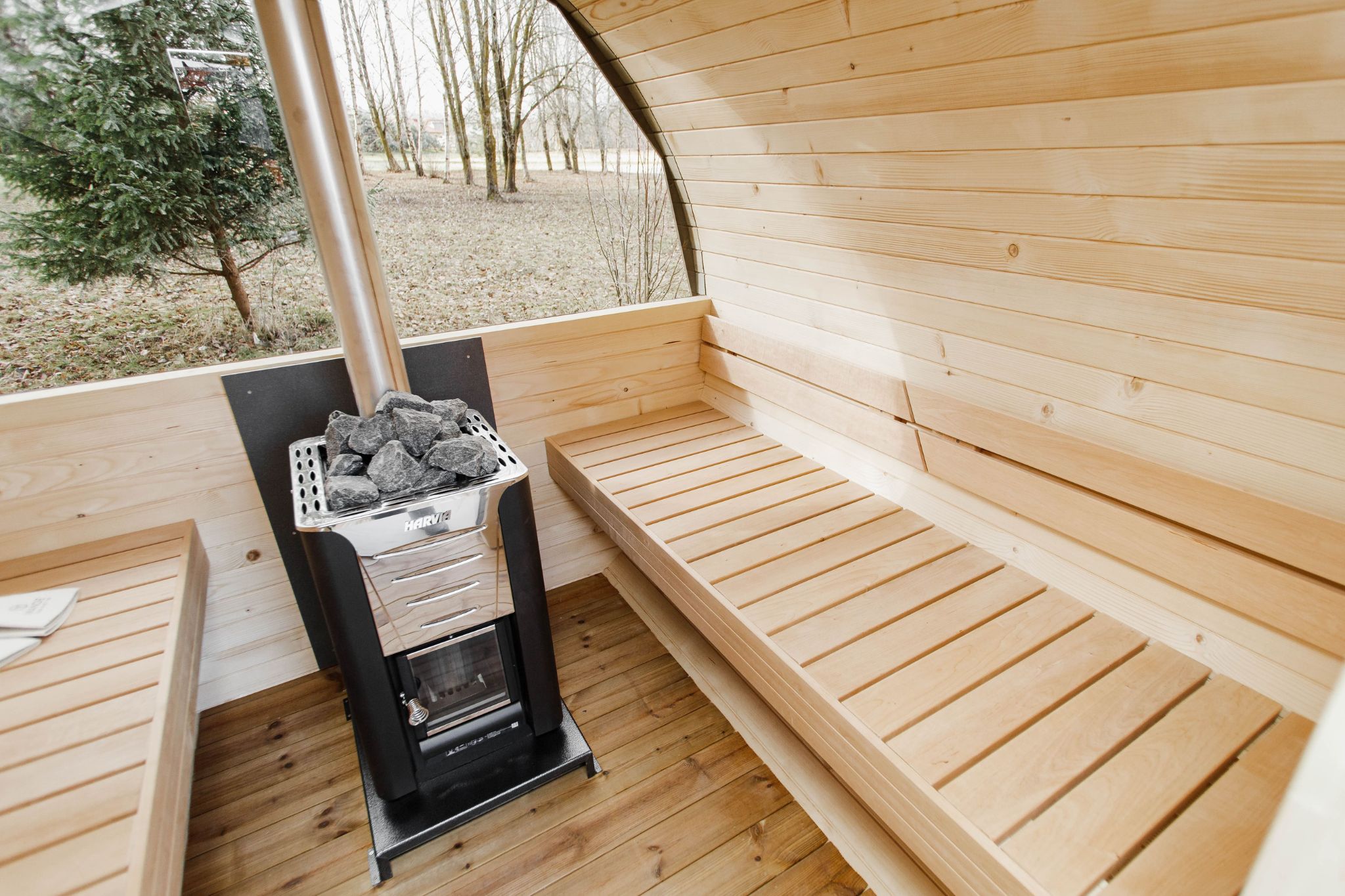 Okrúhla sauna 3M - 7 Okrúhla sauna 3M