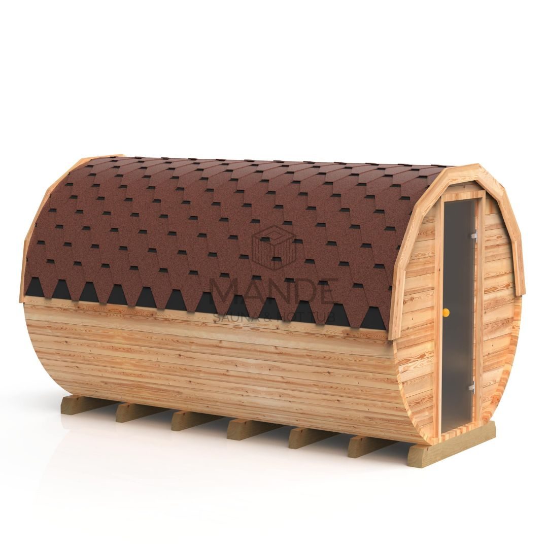 Okrúhla sauna 4M s predsieňou