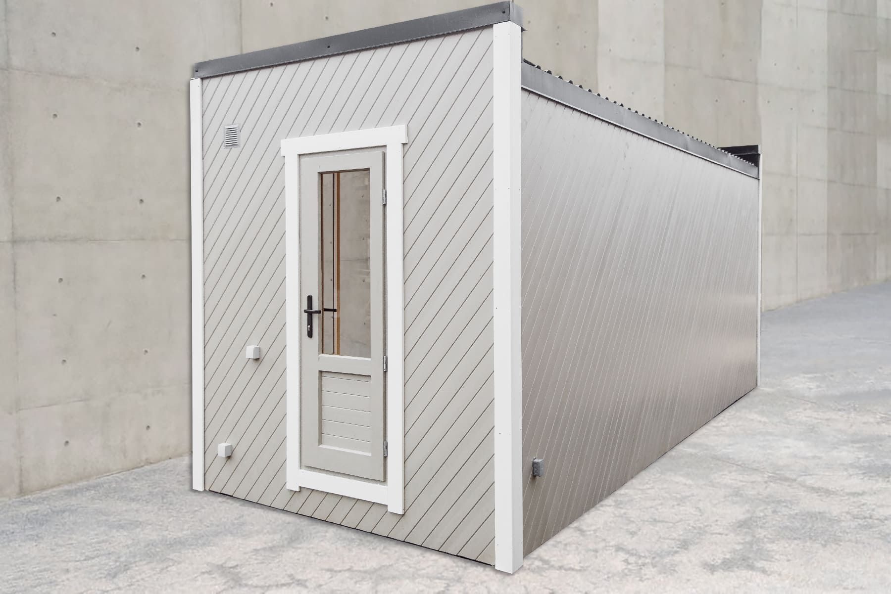 Izolovaná rámová sauna 235×600 - 17