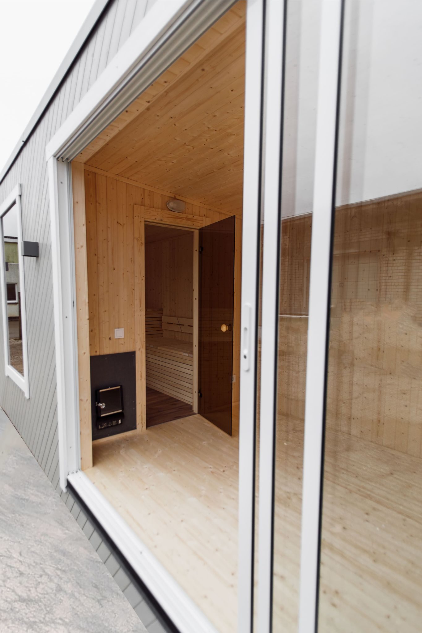 Izolovaná rámová sauna 235×600 - 5