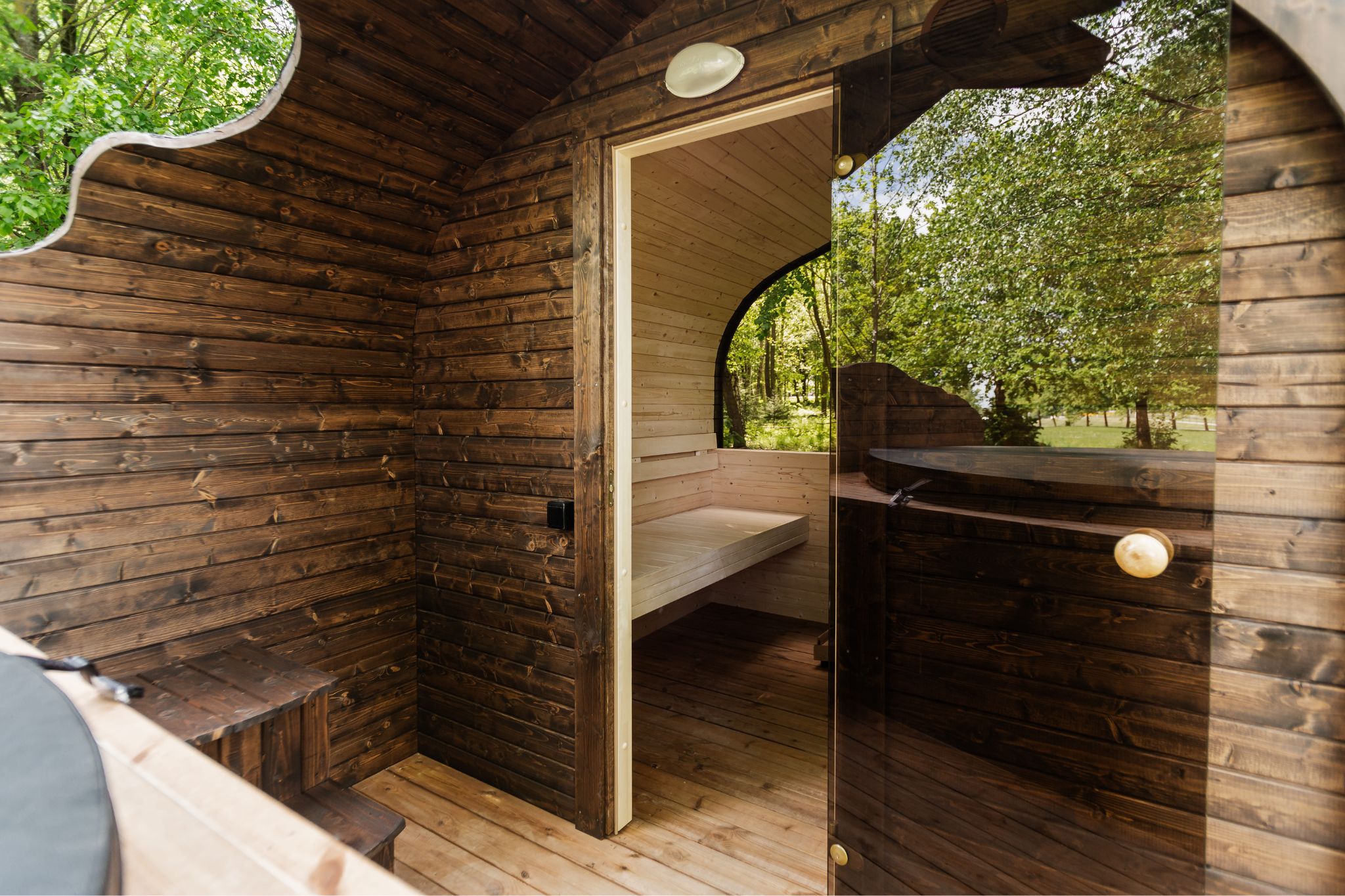 Sauna IGLU + vírivka 2v1 - 7