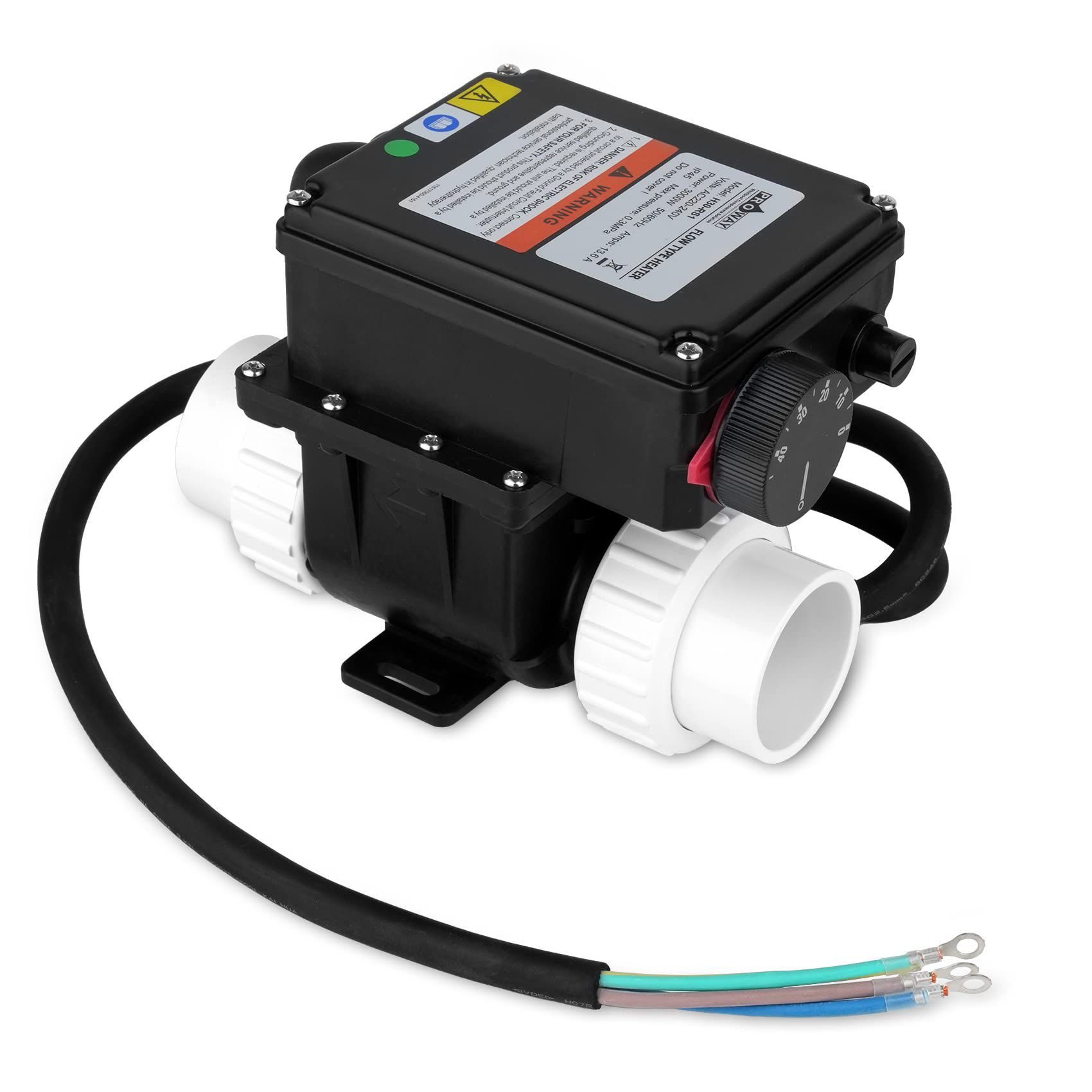 S elektrickým ohrievačom vody 3 kW