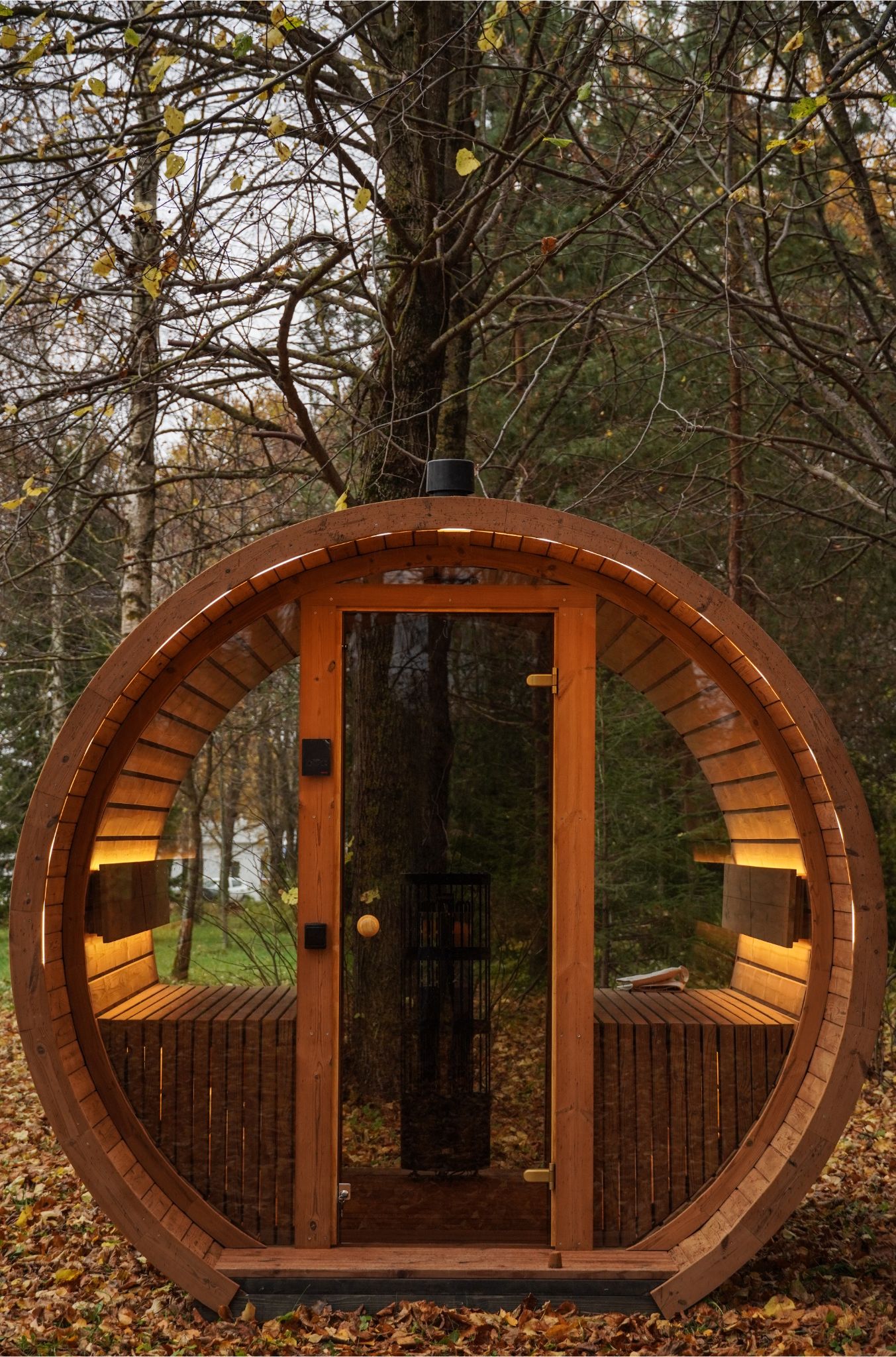 Okrúhla sauna 2,6M - Termodrevo - 1
