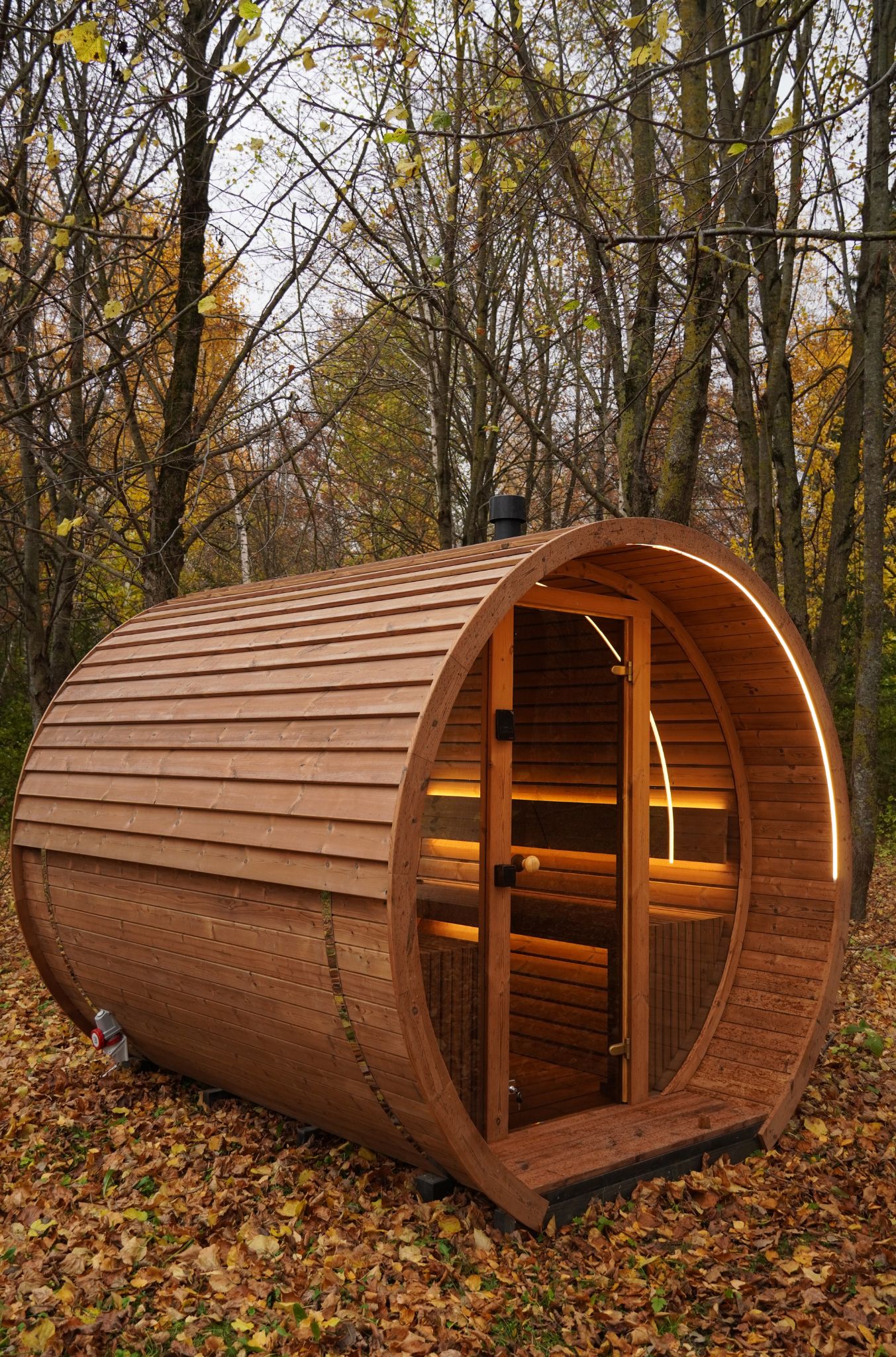 2,6M okrúhla sauna – Termodrevo - 14