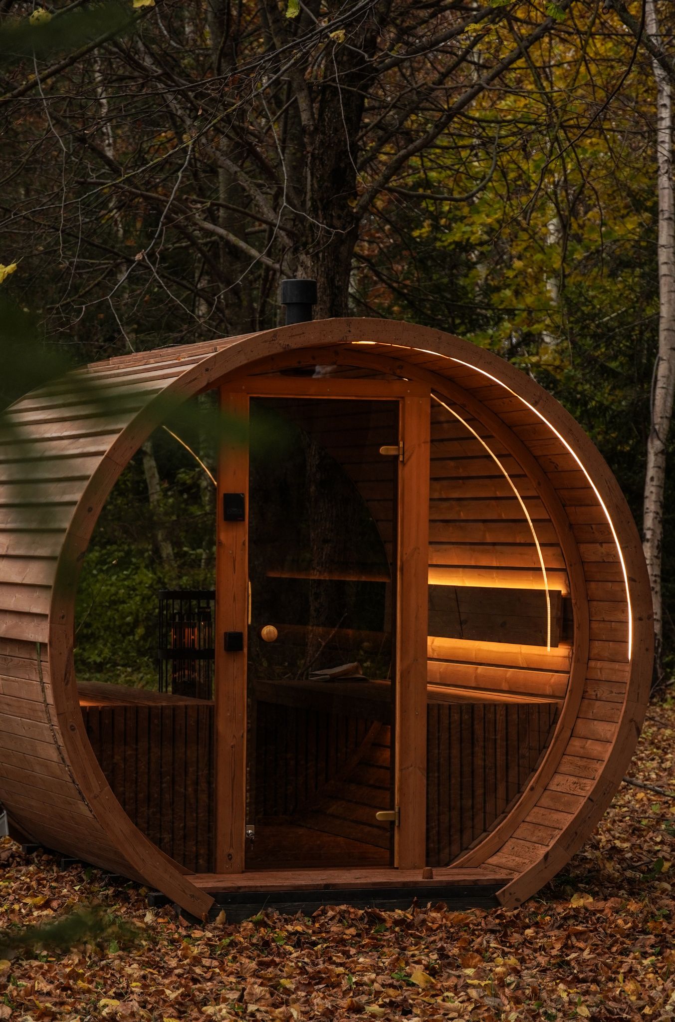 Okrúhla sauna 2,6M - Termodrevo - 2
