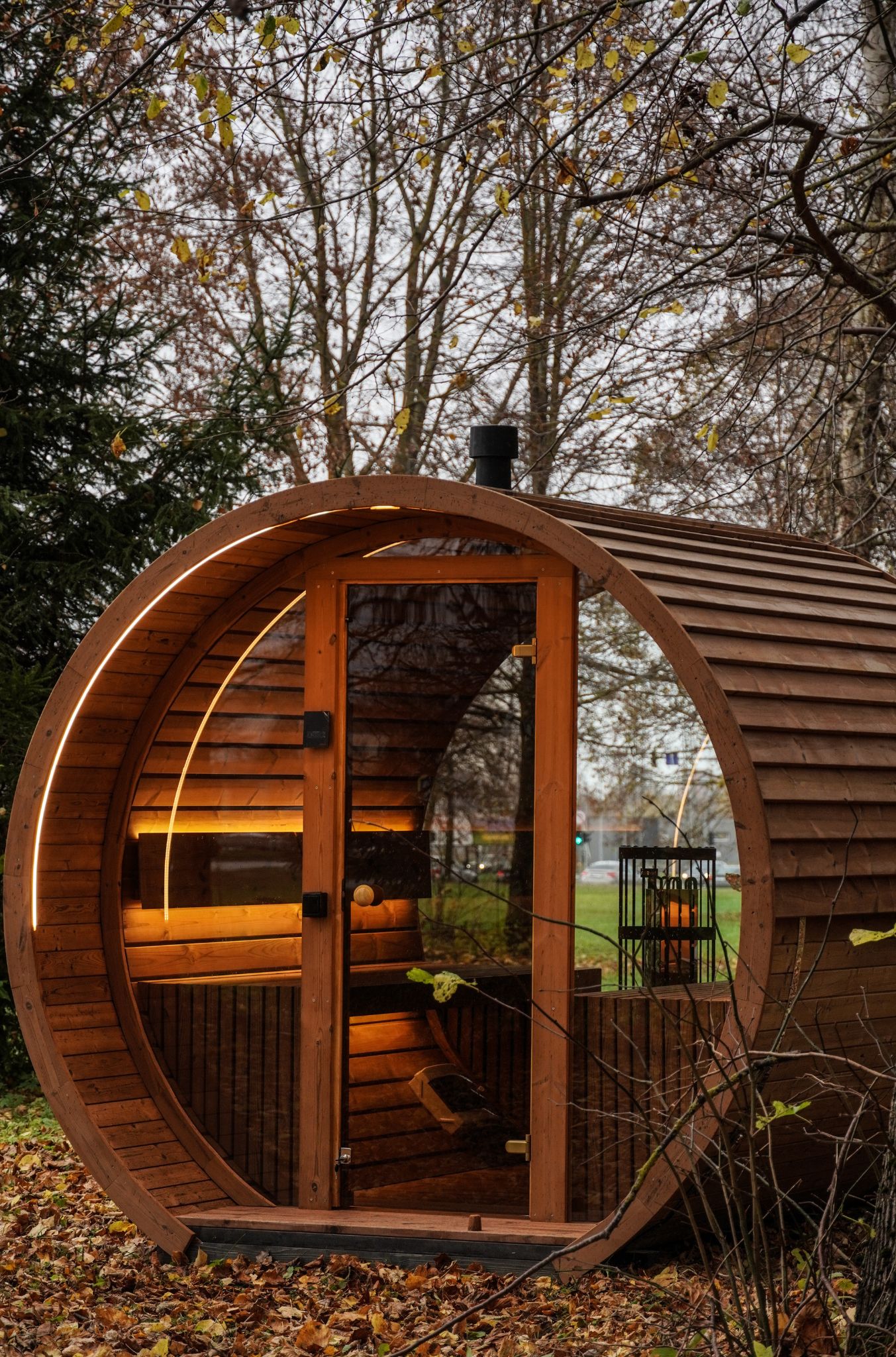 Okrúhla sauna 2.6M - Termodrevo - 3