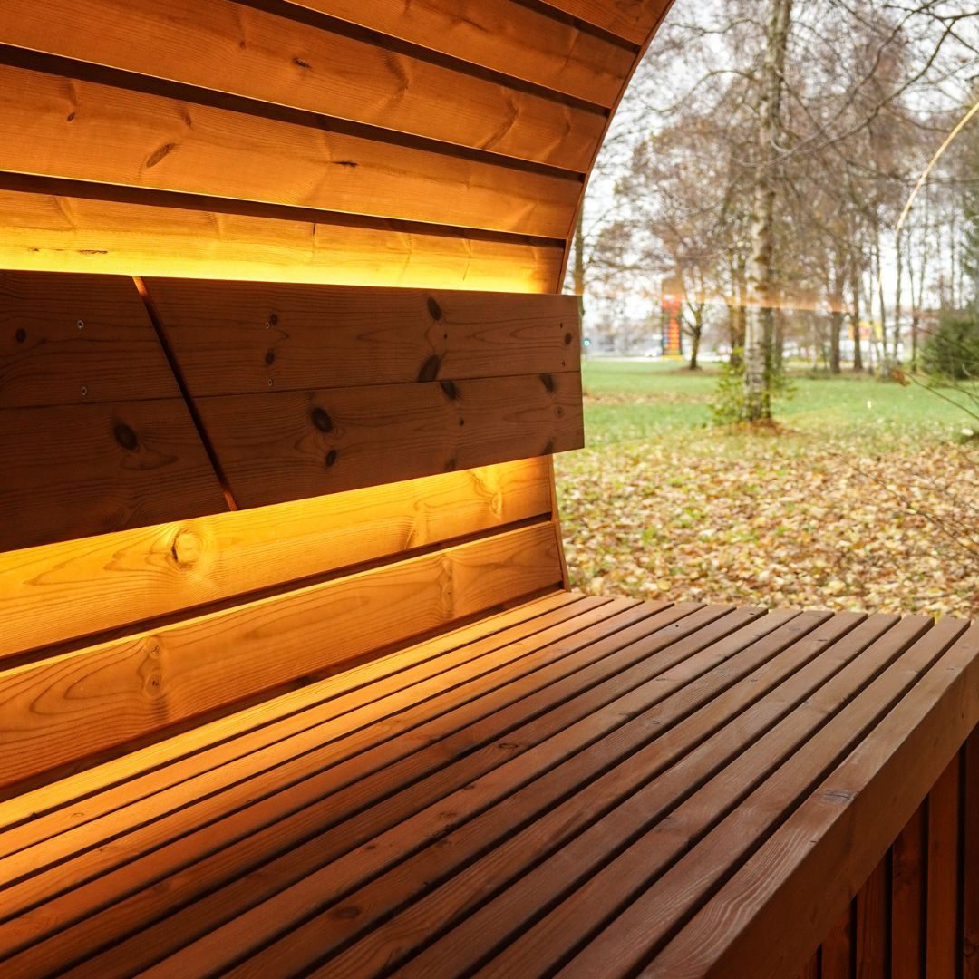 LED osvetlenie v zadných podporách