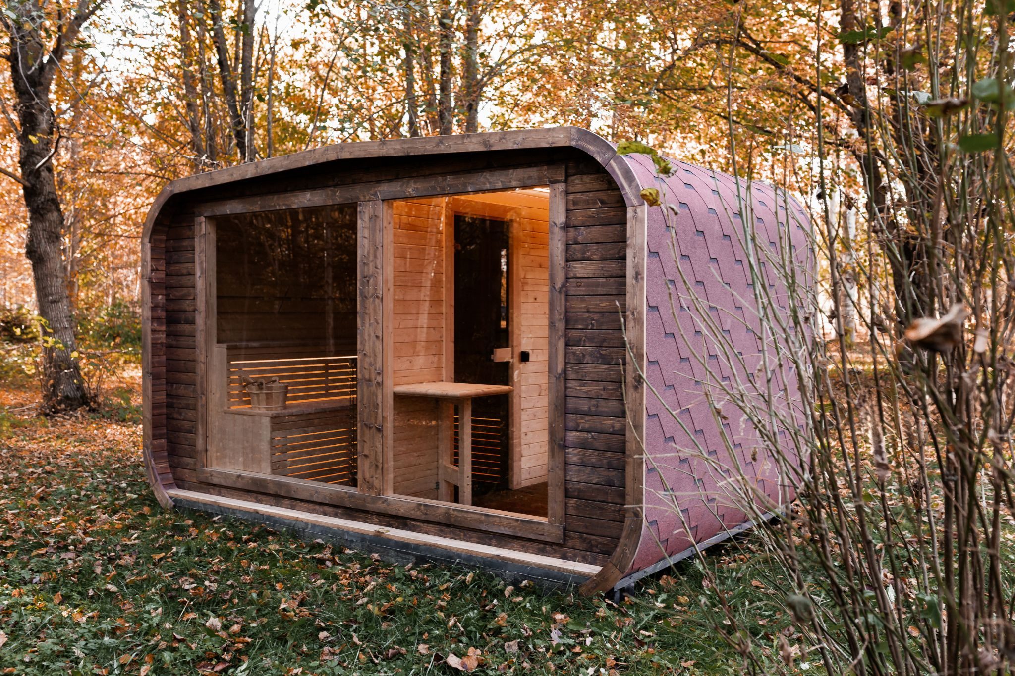 Sauna LUX REVERSE s predsieňou 245×400 - 12 Sauna LUX REVERSE s predsieňou 245×400