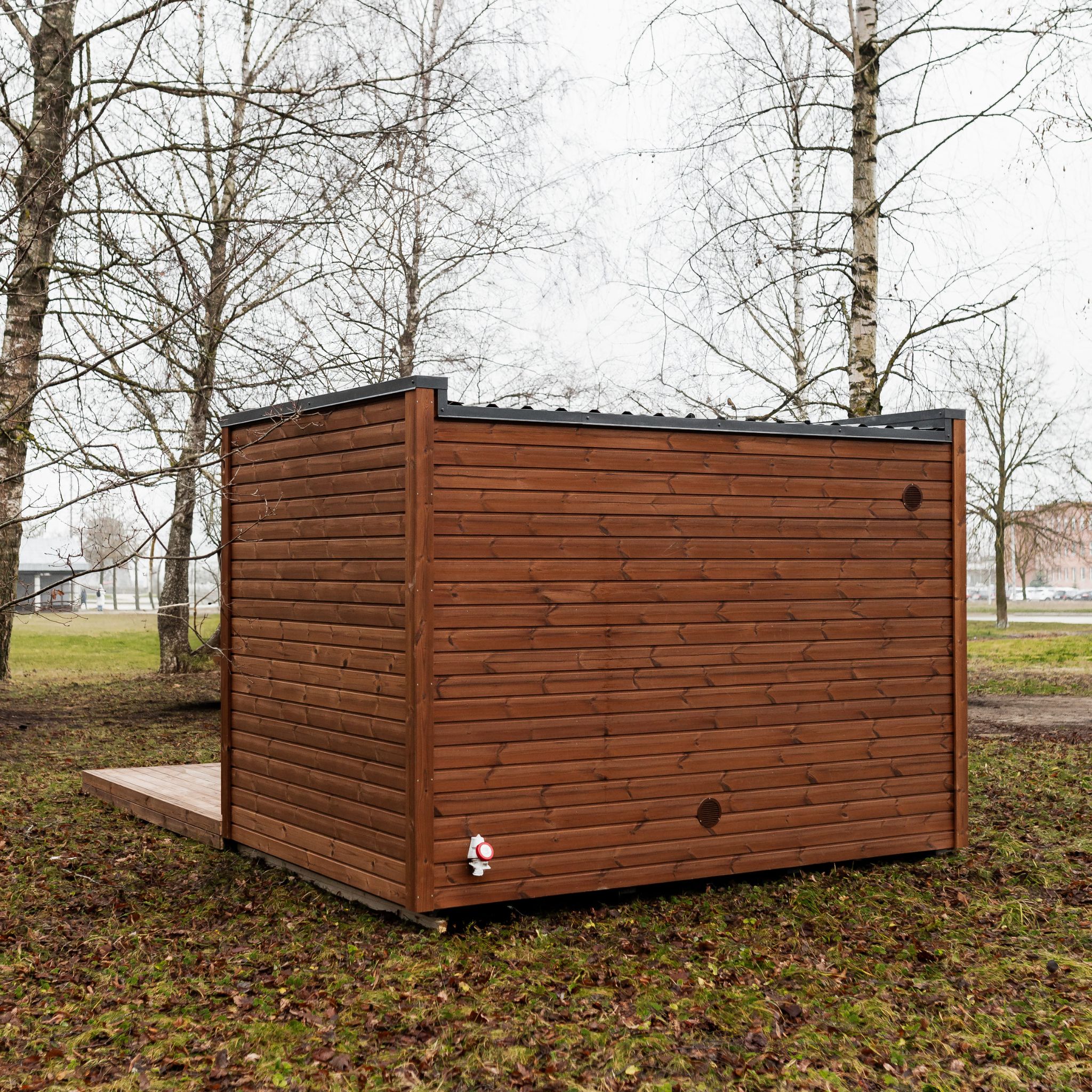 Izolovaná rámová sauna 245×340 - 10