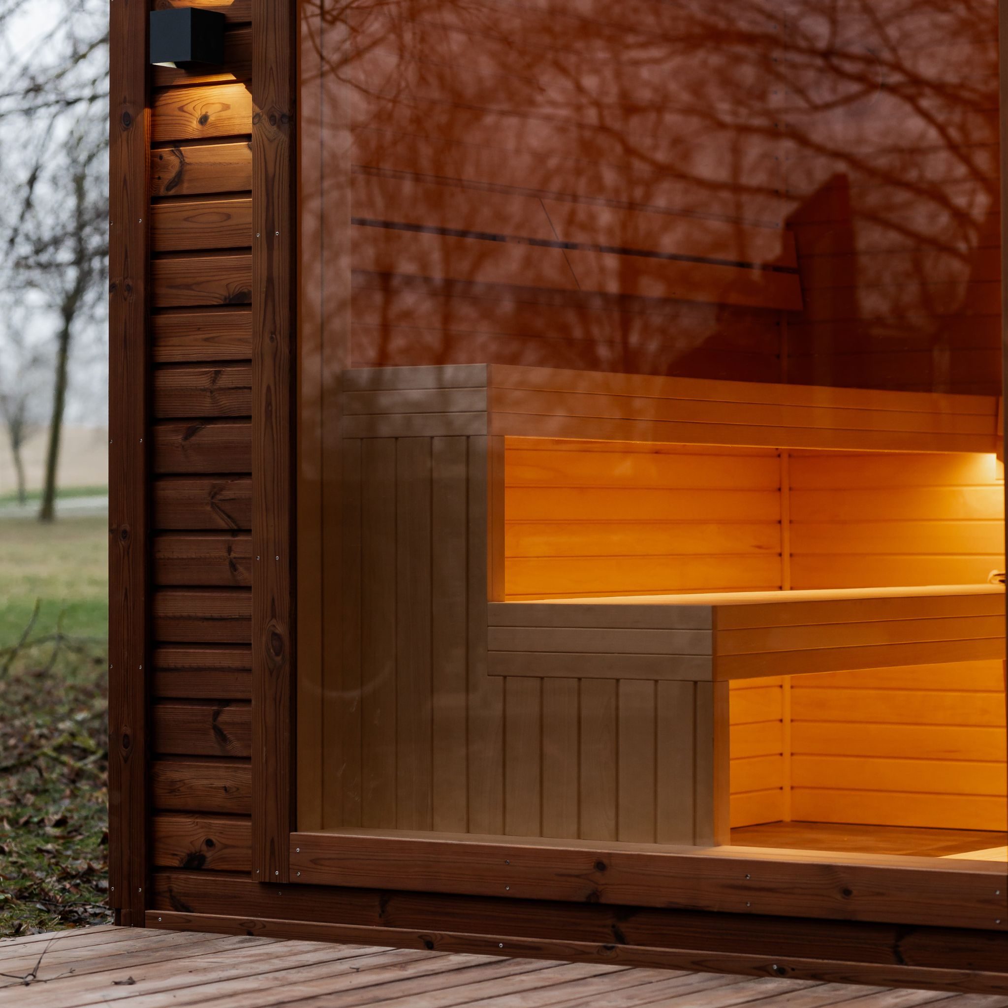 Izolovaná rámová sauna 245×340 - 24