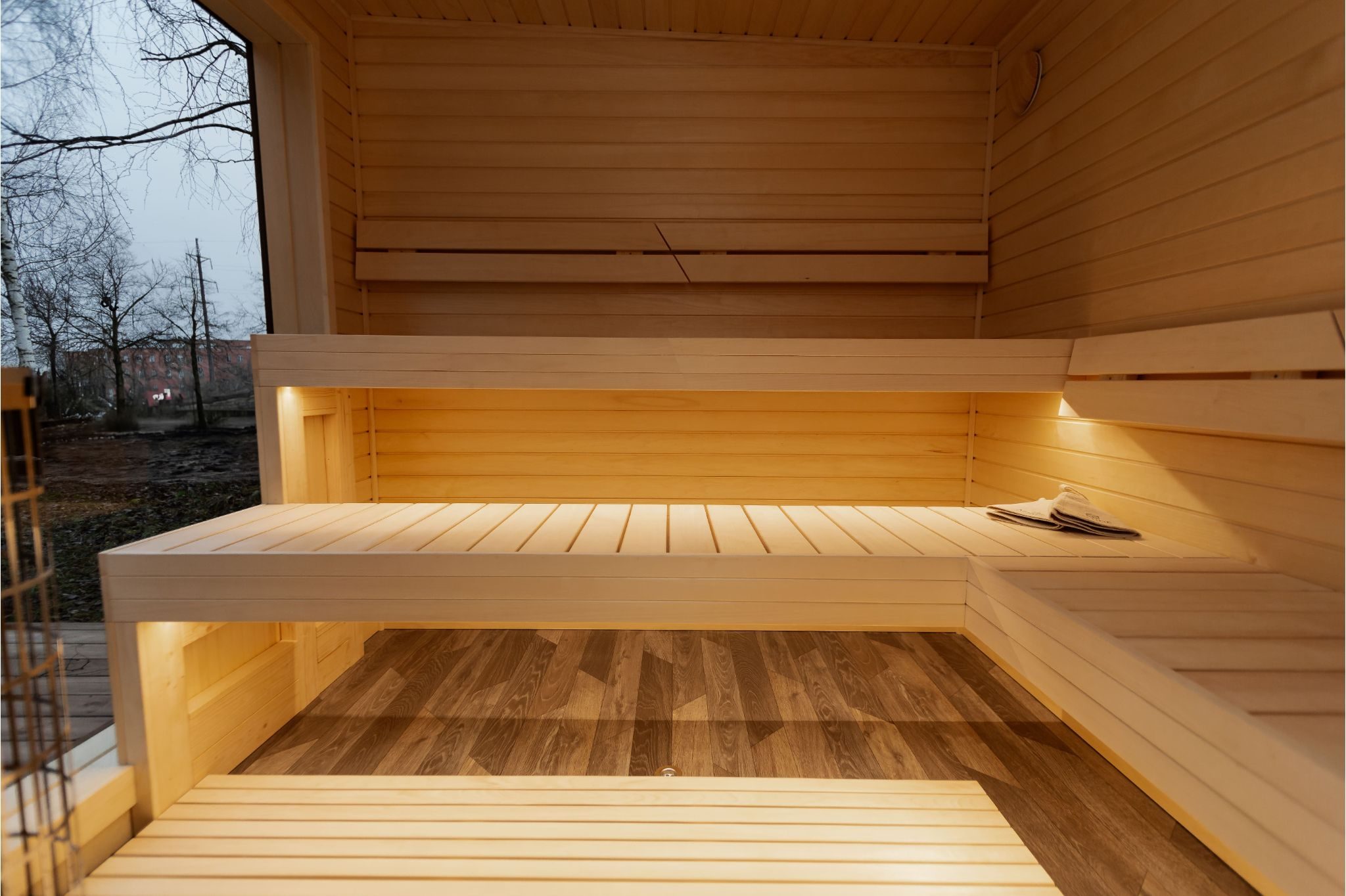 Izolovaná rámová sauna 245×340 - 26