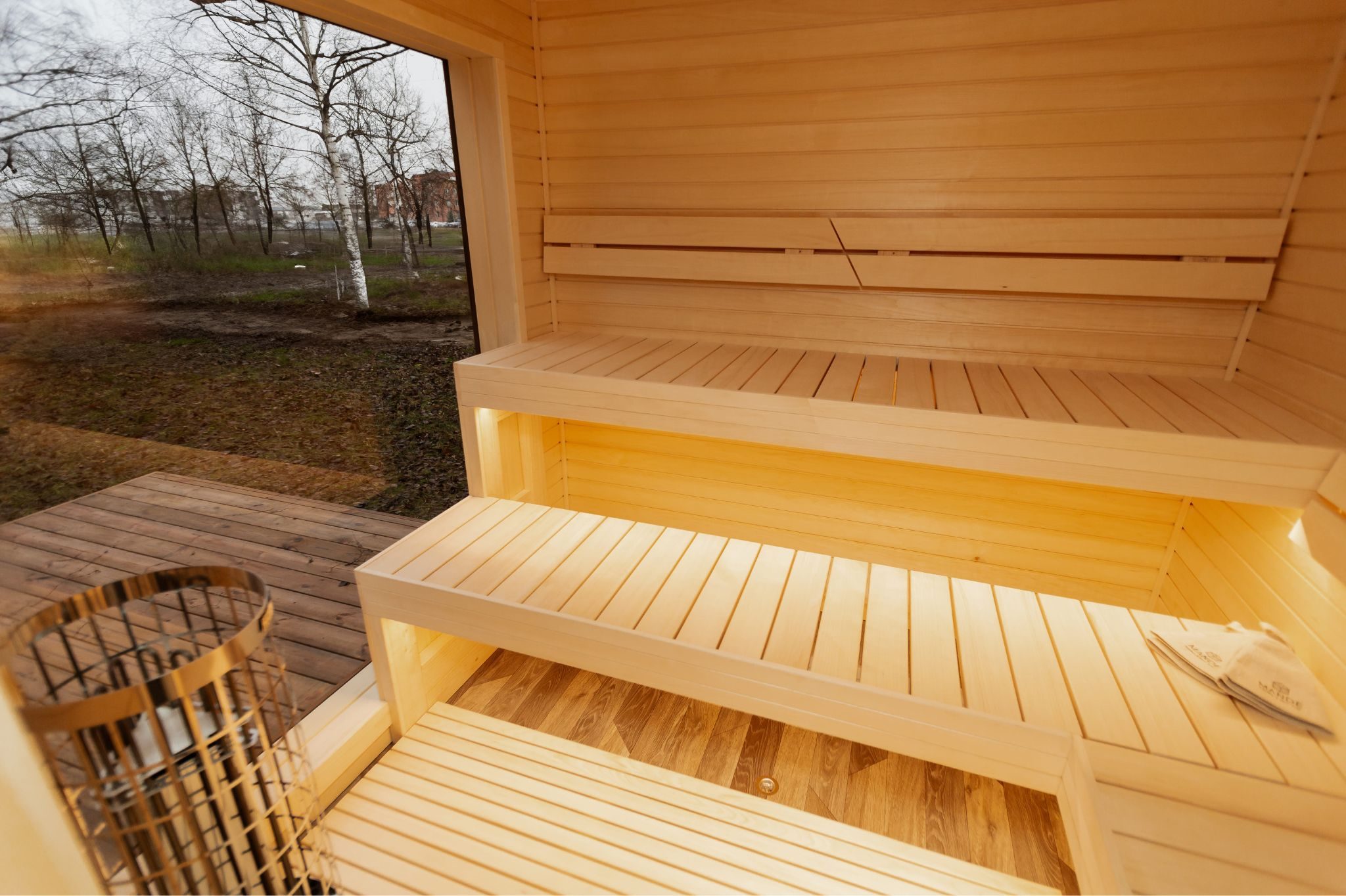 Izolovaná rámová sauna 245×340 - 27