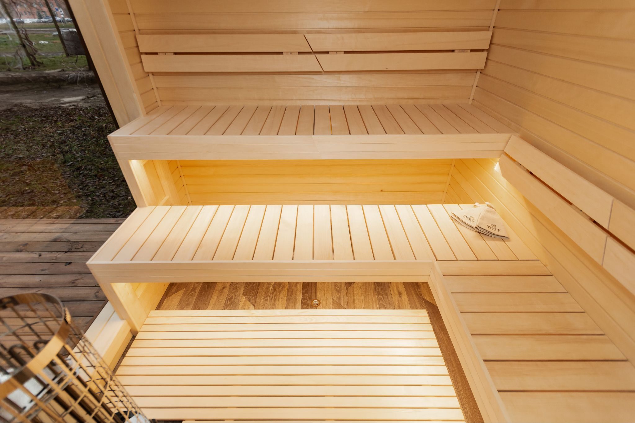 Izolovaná rámová sauna 245×340 - 30