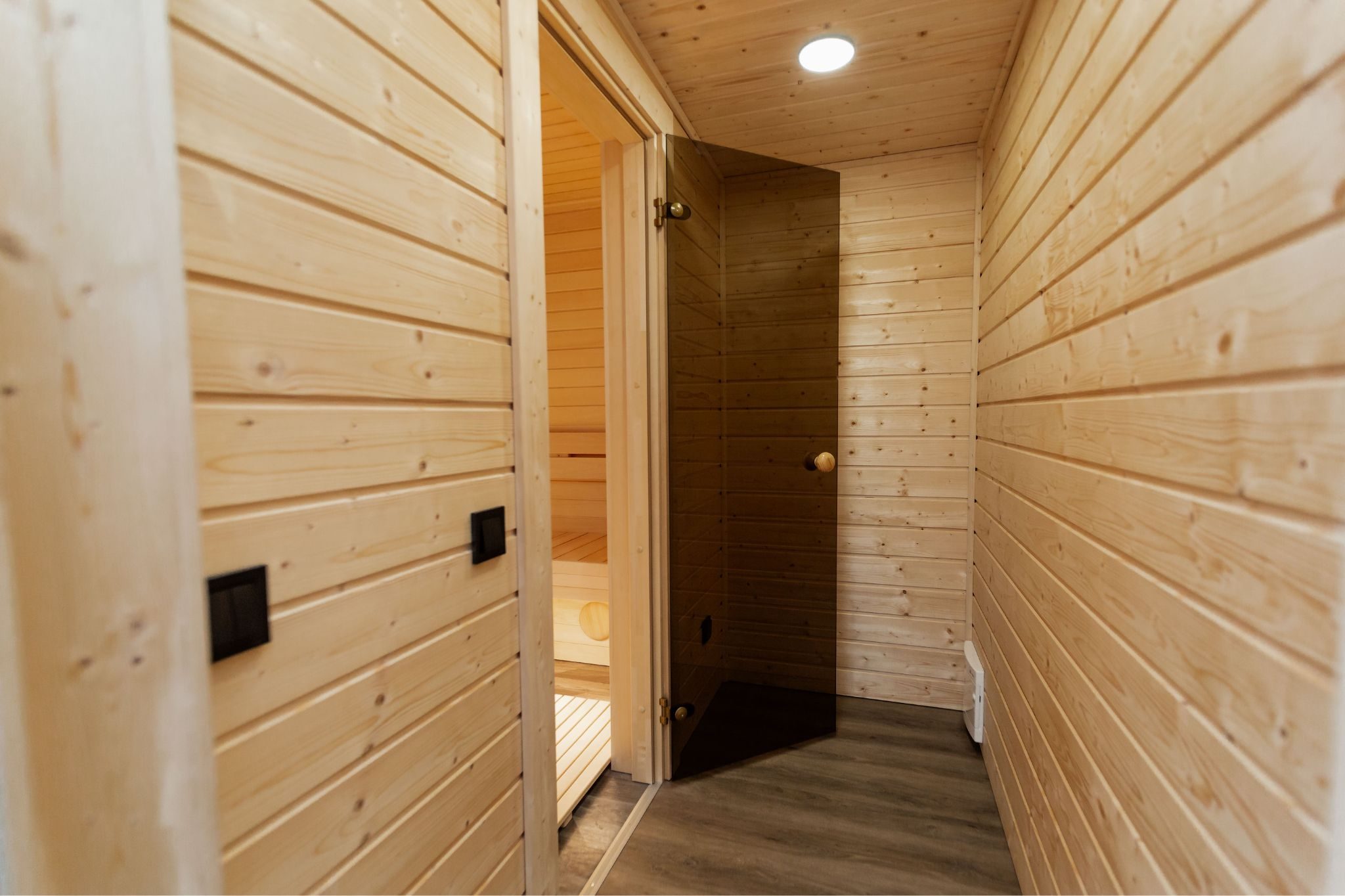 Izolovaná rámová sauna 245×340 - 34