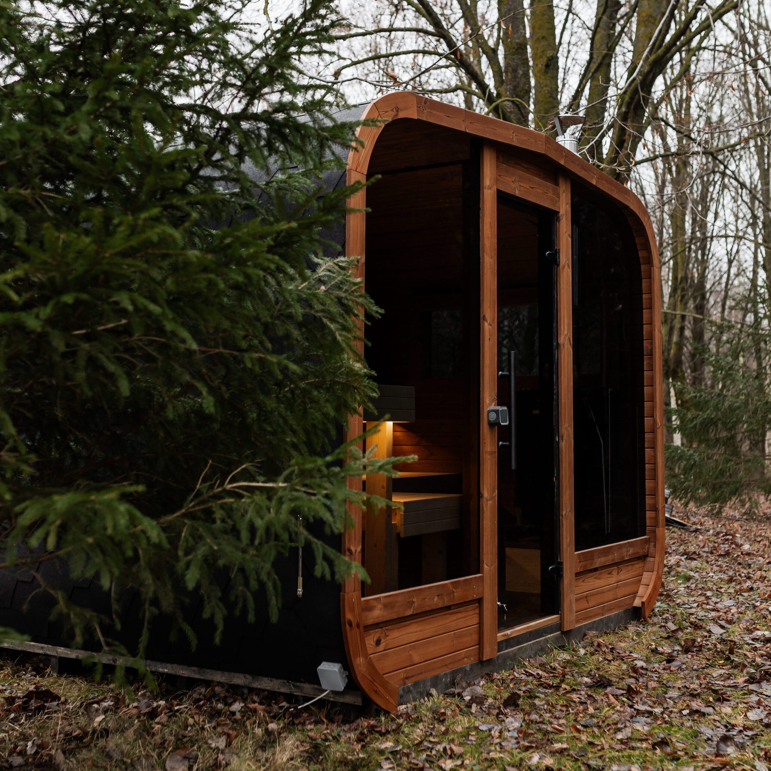 Sauna LUX MINI panorama 245×300 (16)