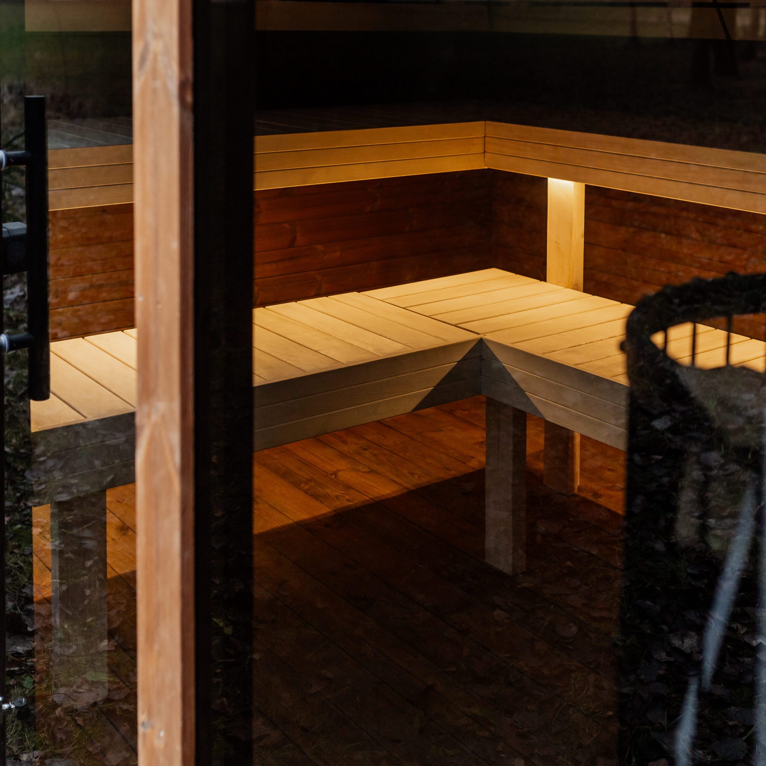 Panoramatická sauna LUX MINI 245×300 (23)